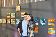 Künstler R. Nelson Parrish mit seiner Frau Valeska Voiges (@Foto: Elke Löw)